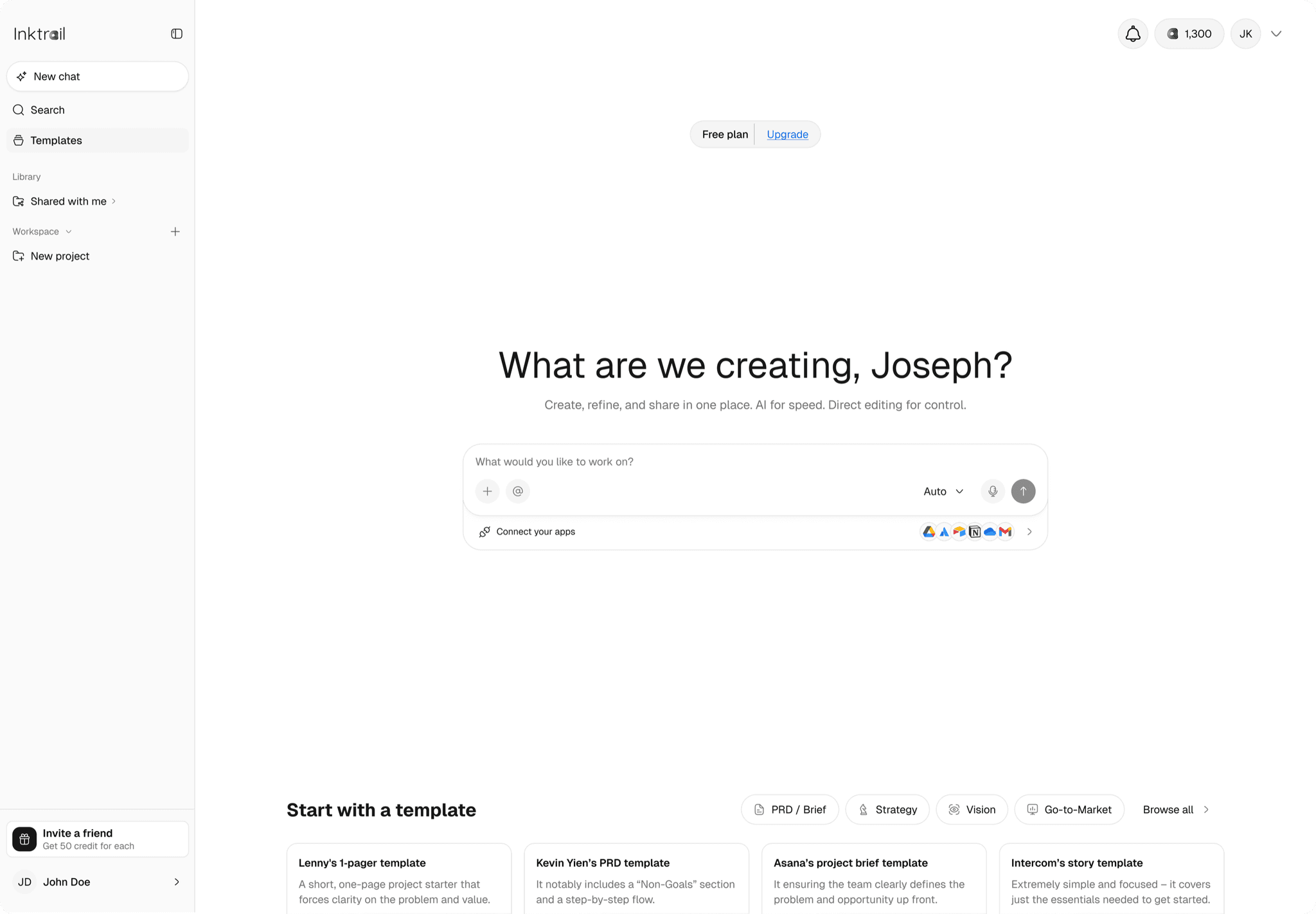 Inktrail — open the case study